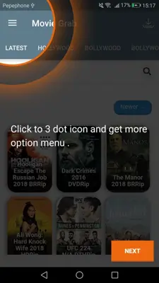 Movie Grab android App screenshot 9