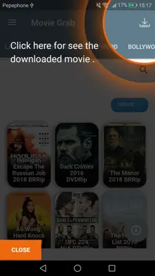 Movie Grab android App screenshot 7